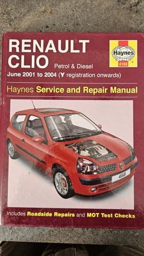 Haynes workshop manual - haynes, renault