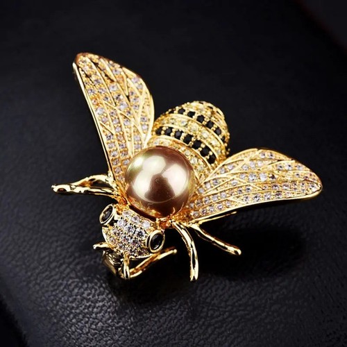 Design insect bee brooch - insect,