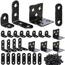 96PCS L Brackets for Shelves &