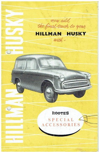 Hillman husky series - husky, i