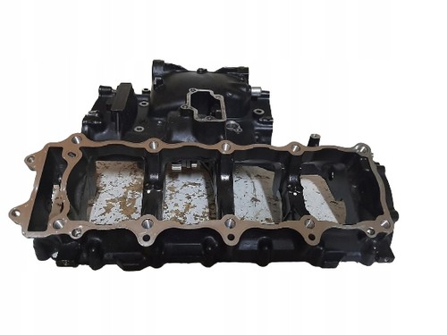 Engine block crankcase half - block,
