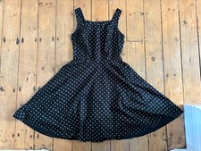 South Black Spotted Polka Dot