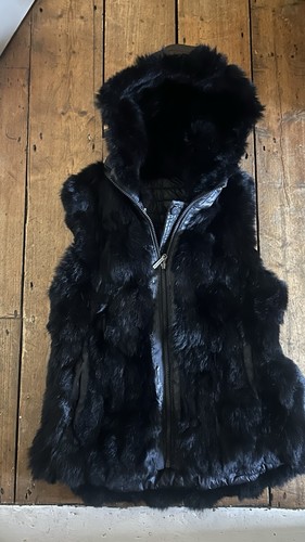 Bcbgmaxazria black rabbit - black, fur