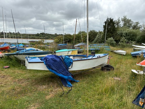 Gp14 sailing dinghy - sailing, good