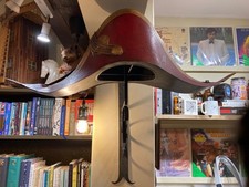 Vintage Toleware Bicorn Hand