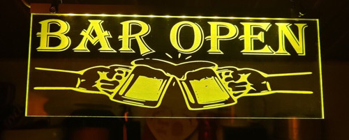 Personalised bar sign mancave - bar,