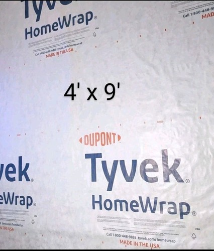 4x9 tyvek homewrap ground - tyvek,