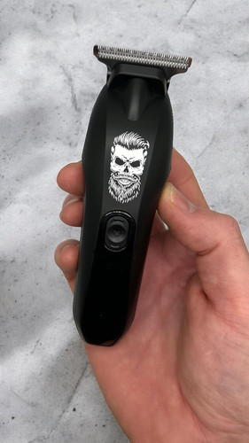 Skeleton beard trimmer - skeleton,