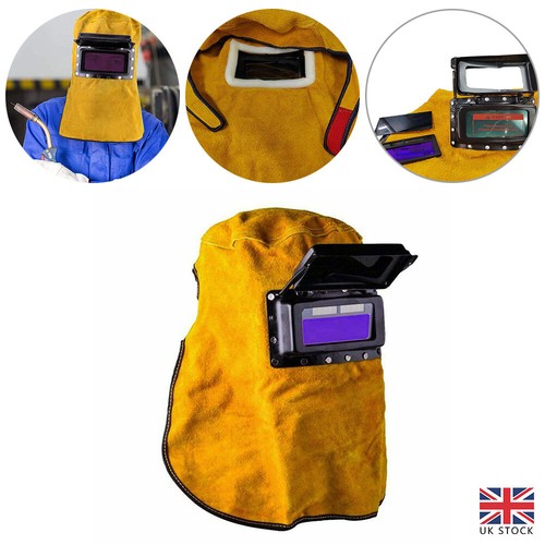 Leather welder head protect - welder,