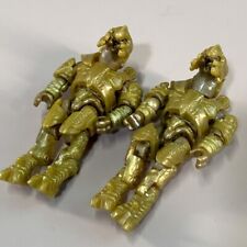 Lot 2x Halo Mega Bloks Construx Convenant Gold Arbiter 20th Anniversary Figures 