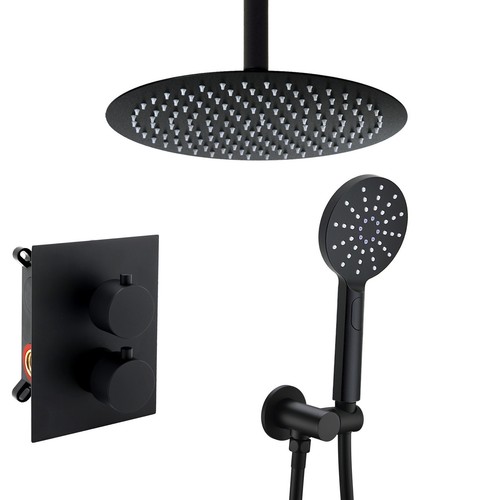 Concealed shower mixer valve - concealed,
