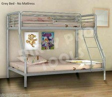 Metal Triple Bunk Bed - Single