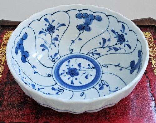 Vintage japanese blue white - japanese,