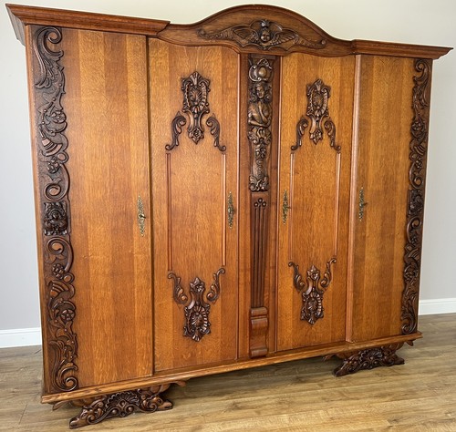 Wardrobe vintage french - wardrobe,