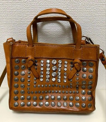 Campomaggi studded leather - studded,