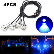 4X Round Marine Boat LED