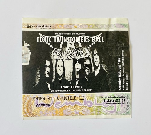 Aerosmith wembley 1999 - aerosmith,