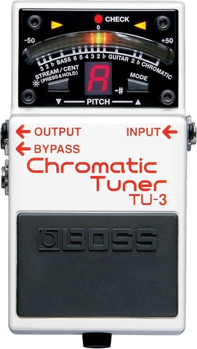 Boss chromatic stompbox - boss, tu-3