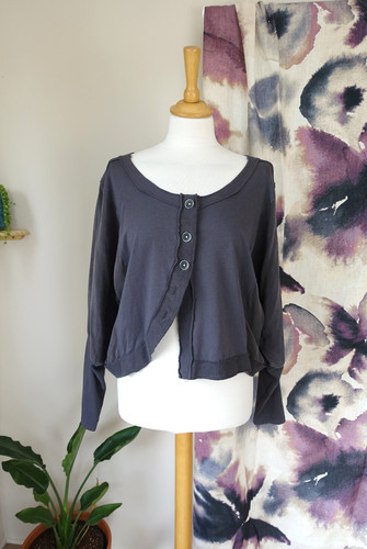 Crea concept dark grey cupro - dark, &