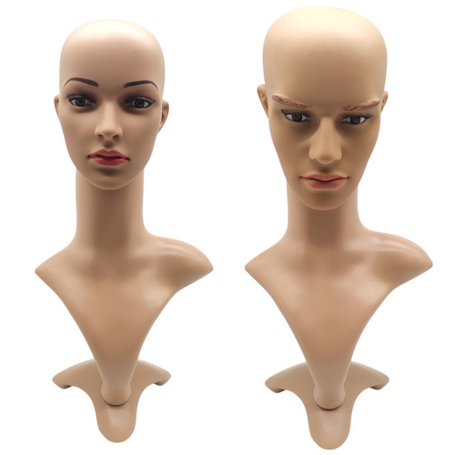 Plastic realistic male - plastic, &