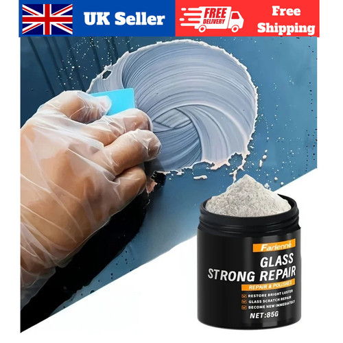 Glass scratch repair powder - glass,