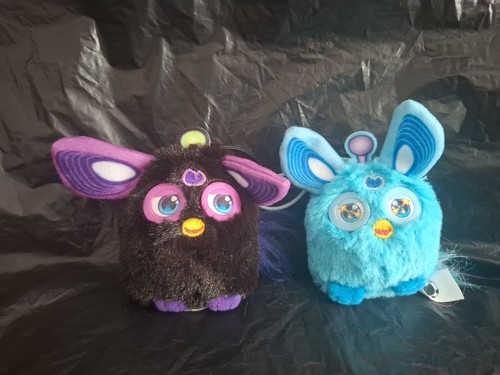 Furby mcdonalds blue and black - furby,