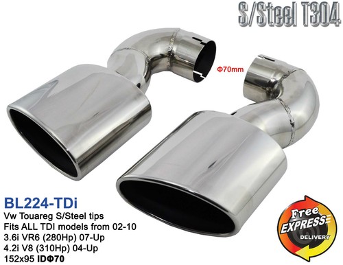 Exhaust tips tailpipe - , trims