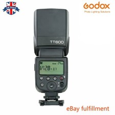 UK Godox TT600 2.4G HSS Wireless Camera Flash Speedlite For Canon Nikon Camera