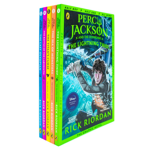 Percy jackson graphic novels - percy, 5