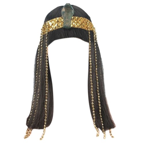 Cleopatra wig egyptian snake - cleopatra,