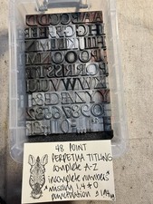 48 POINT PERPETUA TITLING