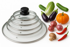 Glass Lid Cover Replacement Vented Frying Pan Saucepan Casserole Wok All Sizes