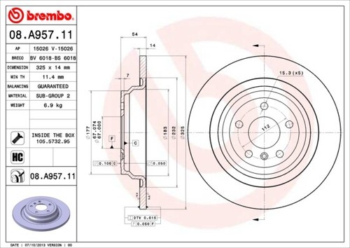 Brake disc for - brake,