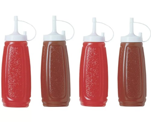 Chef aid sauce serving bottles - chef,
