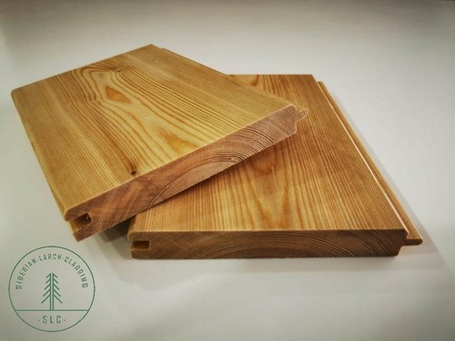 Siberian larch cladding tongue - larch,