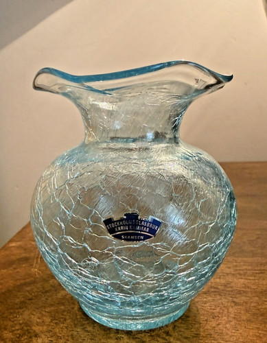 Swedish art vase stockholms - vase,