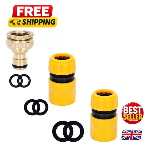 Brass hose tap - brass,