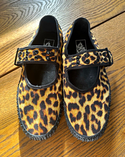 Vans grungecore leopard - vans,