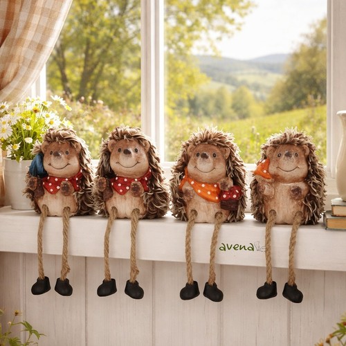 Set four hedgehog shelf - of,
