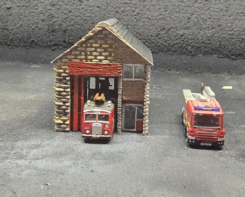Gauge village fire station - n,