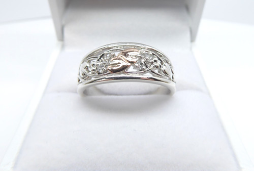 Clogau gold silver 9ct rose - gold,