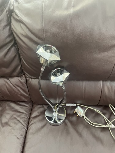 Art deco chrome - chrome, table