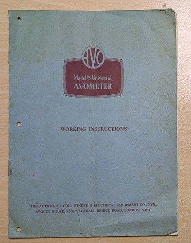 Avo model 1 - mk,