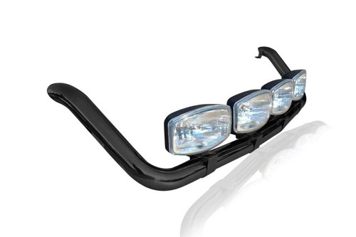 Black roof light bar spots - black, +