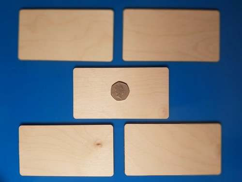 Birch plywood rectangle - birch,