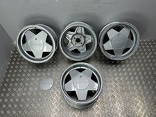 Borbet A Alloy Wheels R16 7.5J 4x108 CB 57.1 - Set Of 4 - Powder Coated Silver