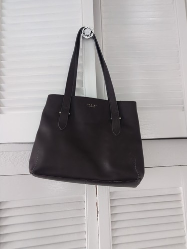Radley brown leather shoulder - brown,