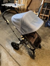 Bugaboo Cameleon 3 Stroller Blue Canopy Used FREE Shipping Great Condition