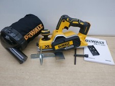 DeWalt DCP580 18v xr 82mm planer bare unit + side fence & dwv9390 dust bag