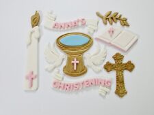 Christening Cake Topper Girl